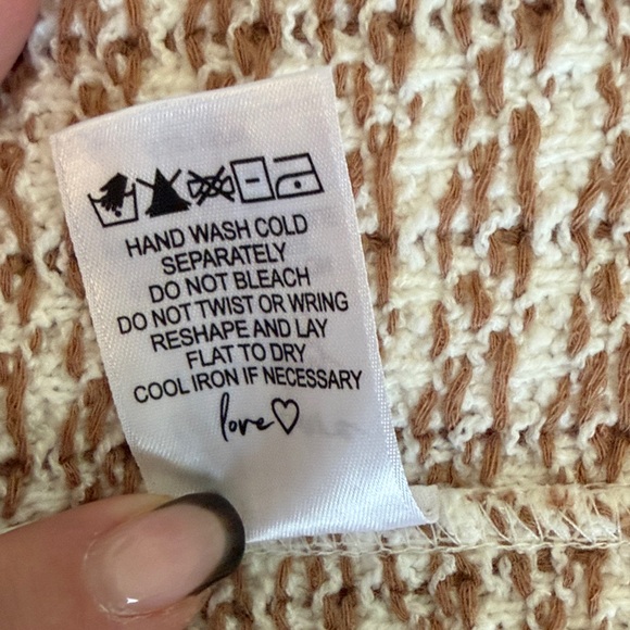 NWT - Nic+Zoe Cream and Gold Knit Jacket- 2X - Picture 10 of 11